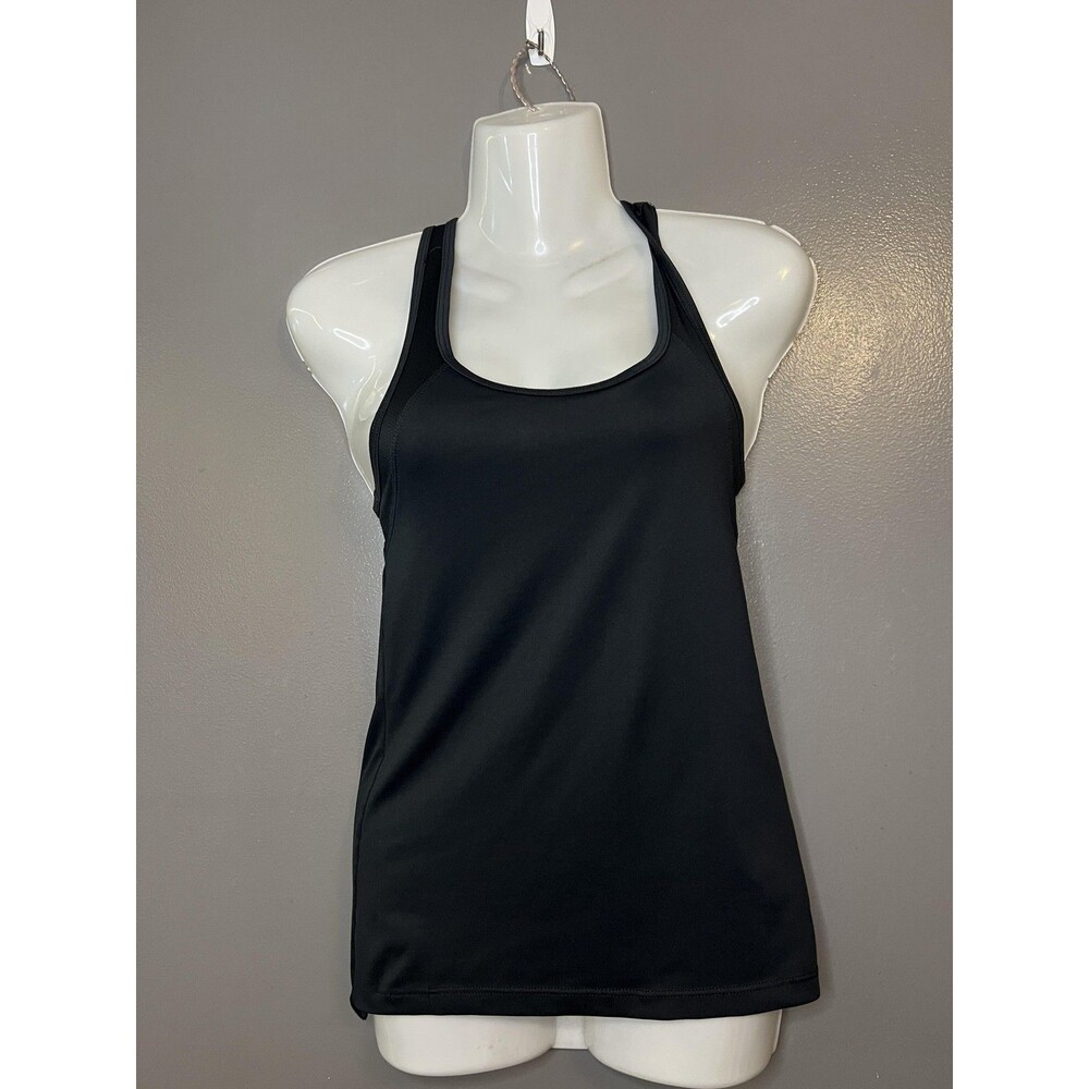 Champion Tank Top Womens XS Black Racerback Built In Bra C9 Athletic Running